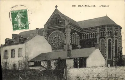 Blain (L.-Inf.) - A Igreja — Fototipia Vassellery Nantes, n° 1618