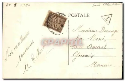 SAINT-MICHEL-CHÉF-CHÉF (Loire-Inf.) — A Duna acima da Praia — Coleção F. Chapeau, Nantes — Verso