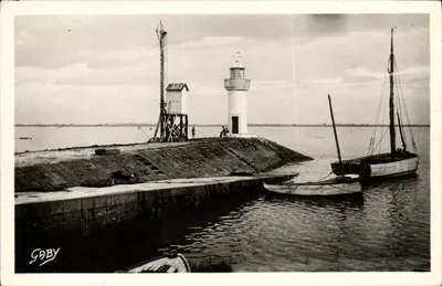 A Ponte e o farol — Paimbœuf (Ille-et-Vilaine) — Edições GABY, Marquise