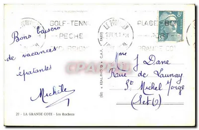 Cap - La Grande Côte - The Rocks — Publisher G.A.P. No. 27 — Back