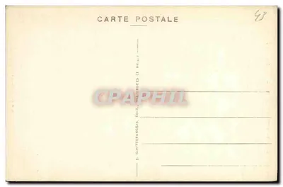 Abadía de LA CHAISE-DIEU — Facha de la Abadía — G. D'O. 5283 — Reverso