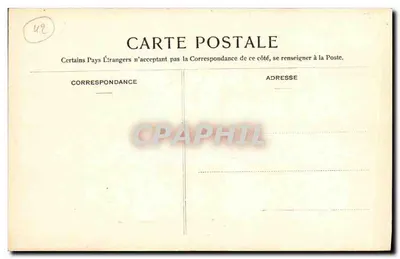 Le Pertuiset - O Rocher Maudit — Hotel dos Banhos - Valetti, editor Chez Rousseau, n°45 — Verso