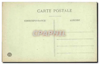 De Loire in de omgeving van ROANNE — De Saut du Piney — Uitgave van de Boekhandel der Schoone Kunsten Roanne — Achterkant