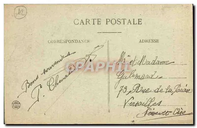 Okręgi St-ÉTIENNE — Pod mostem — G.L. n°178 — Rewers