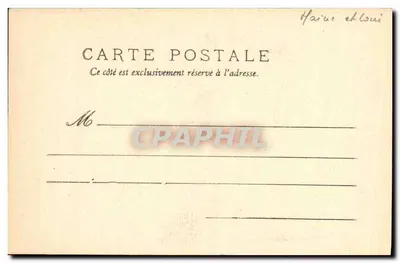 Kościół w Jumelles (M.-et-L.) — Potier, Horloger, Longué — Rewers