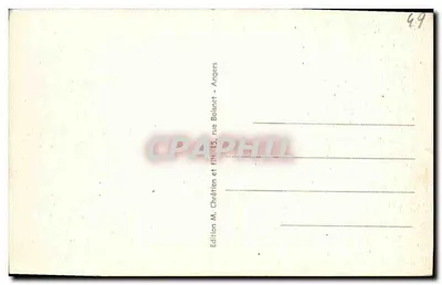 Bourgneuf (M.-et-L.) — Zamek Belle-Vue — Rewers