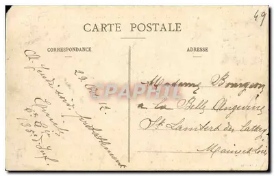 La Possonnière (M.-et-L.) — Panorama sur Lalleud — Éditeur Ardouin — Verso