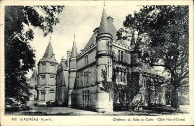 बूआप्रे (म.-एट-एल.) के बोइस-डू-कॉइन के किला — उत्तर-पश्चिमी ओर