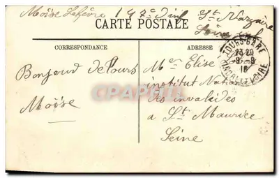 Plessis-les-Tours — El Castillo y la Torre — LL — Reverso