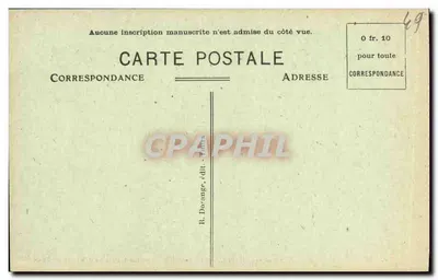Angers (M.-et-L.) — Portyk w ogrodach Muzeum Saint-Jean — Rewers