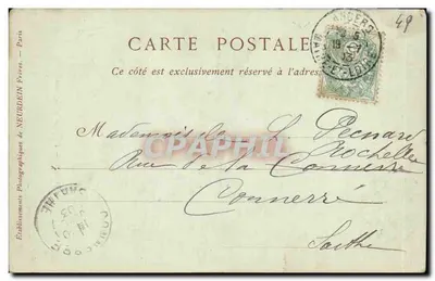 Angers — A Igreja de São José — Coleções ND Fot — Verso