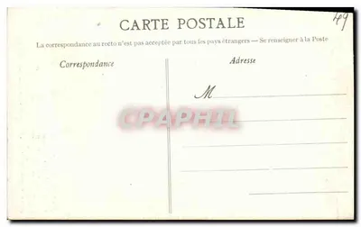 Angers — Statua Marguerite d'Anjou — L.V., fot. — Rewers