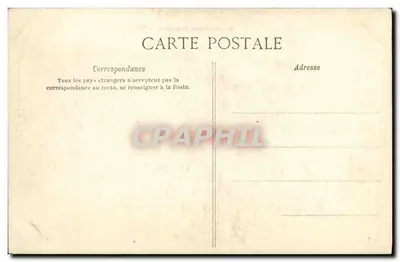 Brissac — Het Kasteel — Omliggende gebieden van Angers — C. L. C. — Achterkant