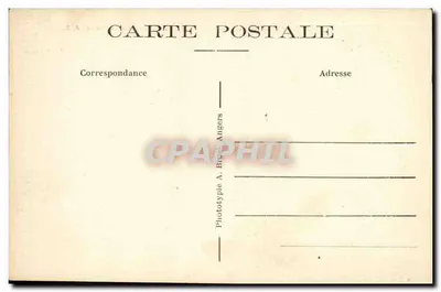 Angers — Vue générale — La Cathédrale — La Maine — A.B. — Verso