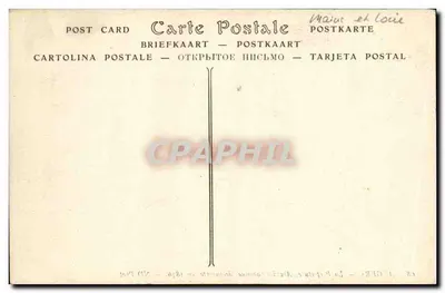 Angers — Prefektura, odkryte w 1836 r. rzymskie arcady — ND Phot. — Rewers