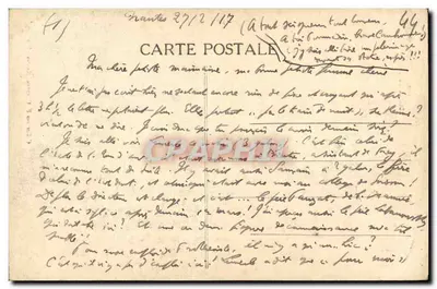 Nantes - Estátua de Cambronne — Coleção F. Chapesu, Nantes - 7º milhar — Verso