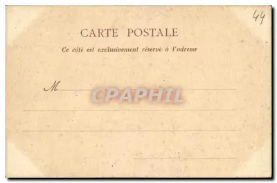 Mauves — O ponte sobre a Loire — Ch. Pion Fils, Nantes — Verso