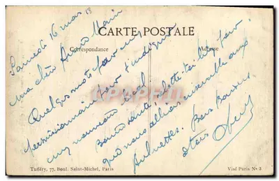 Igreja de Amblény — Bombardamento do 19 de Março de 1915 — Coleção Haynot — Verso