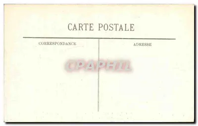 Reims — O Crime de Reims — Place Royale e rue Colbert bombardeadas — Cliché M. Lavergne, Reims — Verso