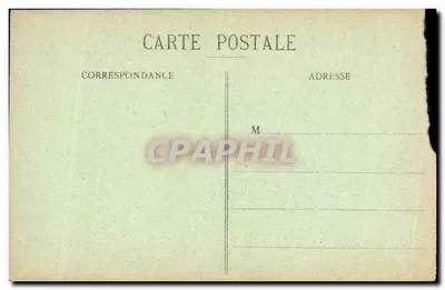Arras (Pas-de-Calais) — La Gare, vue après destruction — éditeur imprimeur non identifié — Verso