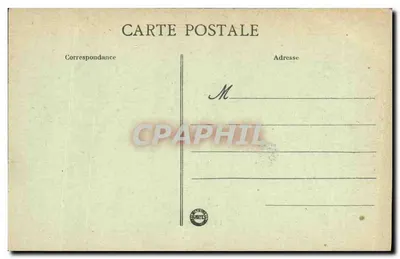 Soissons - Interior da caserna após o bombardeio — L. C. H. Paris, n° 162 — Verso