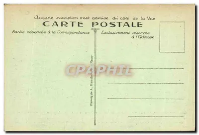 Ossuaire van Douaumont — Hoofdgevel — Fototypie A. Humblat - Nancy, n° 5297 — Achterkant