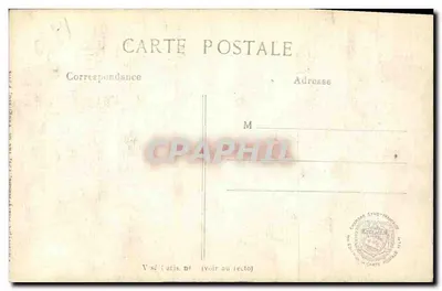 Arvillers (Somme) — A Igreja destruída pelos Alemães — L. C. H. Paris, n° 411 — Verso