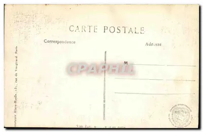 Carnoy (Somme) — 전체적인 모습, 독일 전차가 보임 — L. C. H. 파리, 번호 343 — 뒷면
