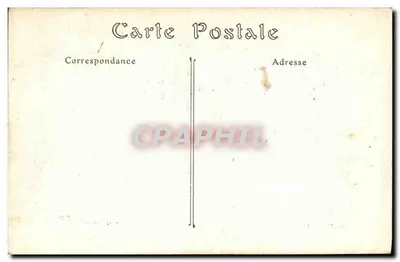 Portão da Catedral de REIMS (lado norte) — após o bombardeio e o incêndio do 19 set. 1914 — editor MATOT, Reims — Verso