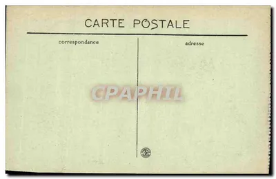 Soyécourt (Somme) — A Igreja em ruínas — L. C. H. Visé Paris, n° 586 — Verso
