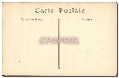 Cathédrale de Reims et quartier Cérès — dévastation après l'incendie et le bombardement du 19 septembre 1914 — Jules MATOT, éditeur, Reims, n°7 — Verso