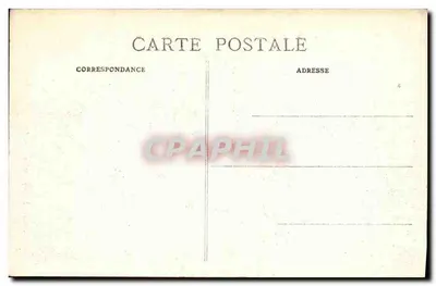 Meaux — Desgraça após a guerra — A Bilhete postal antigo n°48 — Verso