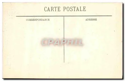 Rue de la Grue — Reims in brand en onder vuur — Olighe M. Laronde, Paris — Achterkant