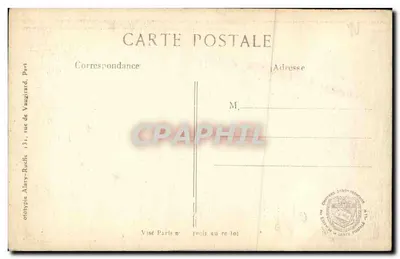 Arras — O interior da Catedral após o bombardeio — L. C. H. Paris, n° 486 — Verso