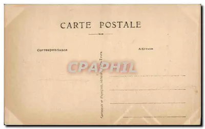 Apothéose da Vitória — 14 de Julho de 1919 — A Marinha Francesa desfila com o Almirante Ronarch na frente. Editor: Garnault et Papegian, Tours. — Verso