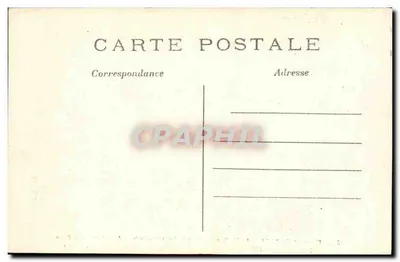 Senlis — Wnętrze zniszczonej stacji kolejowej po pożarze Niemców — 1914 — Rewers
