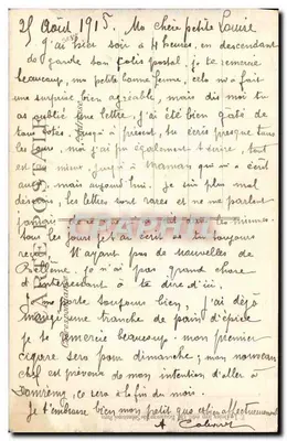Villers-au-Bois — Castelo em ruínas — Vise, Paris N° 203 — Verso