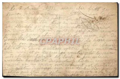 O sonho de Déroulède — 1810-1915 — editor JK n° 9445 — Verso