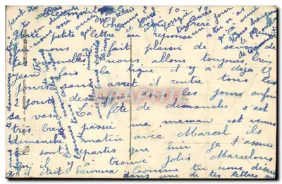 Soldado em licença — França e Amor — editor Roovanche, n° 295/s — Verso
