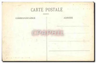 La Chiesa di Embermenil in Ruine — Guerra 1914-1916 — Lanéville-Photo, Piazza dell'Chiesa — Verso