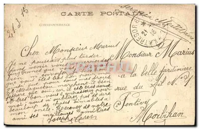 Campamento de mecánicos ingleses en el frente — G. Mathiérie, Editor, 31 rue de Charonne, París — n° 138 — Reverso