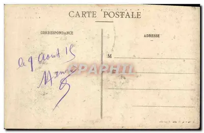 Rozelieures — Vista interior do vilarejo após a batalha — R. Baudin, 88, 44, Lorient — Verso