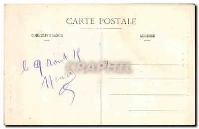 Magnières bombardé — La Iglesia — E. Bastien, lib. édit. Lunéville — Reverso