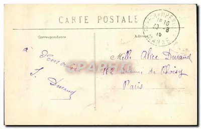 Jocches - Gruppo di Fattorie bruciate dai Tedeschi - 9 Settembre 1914 — Verso