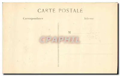 Dinant — Praça São Nicolau — destruição após a guerra de 1914 — L. C. H. Paris — Verso