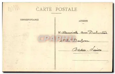 MÉNIL-sur-BELVITTE - Een Wijk verwoest — Collectie van het Commemoratief Museum van Ménil-sur-Belvitre (Vosges) - Rep. Interd. - Cliché Y. Nery — Achterkant