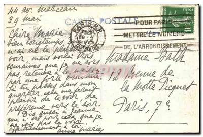 Senlis — A rua da República bombardeada pelos alemães — Editor ELD, número de série não visível — Verso