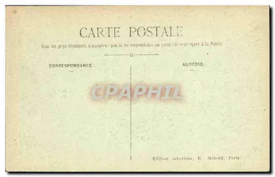 Festas da Vitória — Tropas francesas na Avenida dos Campos Elísios — E. M. — Verso
