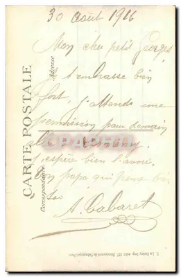 Villers (P.-de-C.) — Detalhe de ruínas após a guerra 1914-15 — Visé, Paris N°1219 — Verso