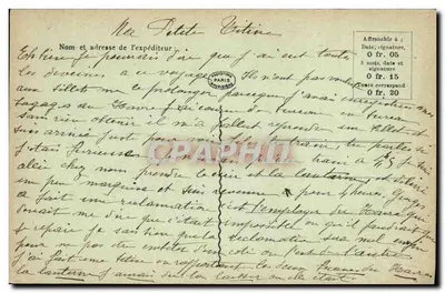 Landrecies — A Prefeitura incendiada pelos Boches — La Pensée — Verso